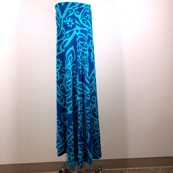 Honey & Lace Fold-Over Maxi Skirt - Picture 4 of 6